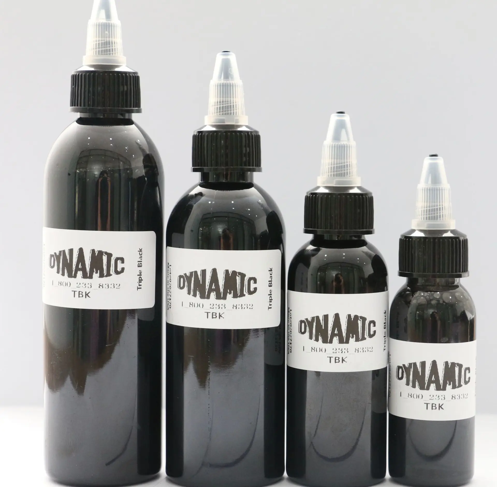 Quality  Dynamic Triple Black Pigment Tattoo Ink 30ml 60ml 90ml 120ml Ta... - $12.49