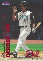 1999 Fleer Tradition Warning Track Derrek Lee 216 Marlins - £1.19 GBP