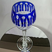 Faberge Xenia Imperial Cobalt Blue Crystal Goblet | Single - $225.00