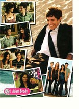 Adam Brody teen magazine pinup clipping The OC Single Parents Popstar beach - £1.12 GBP