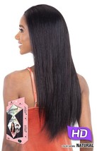Shake N Go Girlfriend 100% Virgin Human Hair Hd 13&quot;x4&quot; Frontal Straight 24&quot; Wig - £141.53 GBP+