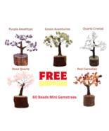 Polished Gemstones Miniature Gem Tree Mini Gemstrees - $452.95 MXN+