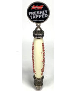 BUDWEISER LAGER  TRADITIONAL 15.5&quot; BEER KEG TAP HANDLE - VINTAGE - TOPPER - $28.05 CAD