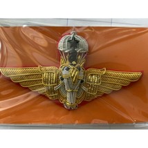 Royal Thailand Army Senior Parawing pin Airborne wings Lobburee Original... - $32.45