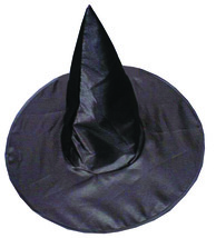Fun World Deluxe Satin Witch Hat Accessory-Standard - £61.27 GBP