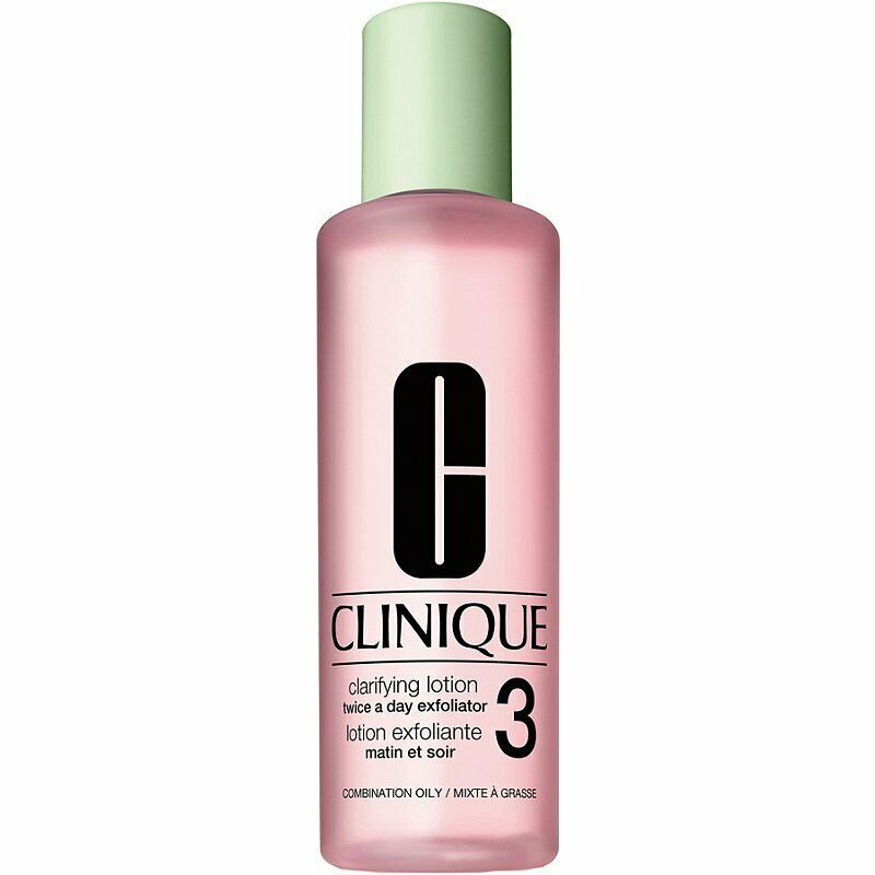 Clinique Clarifying Lotion 3 Twice a Day Exfoliator with Pump 16.5oz 487ml NeW - $44.50