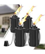 ZSPENG 4-Pack 16oz Refillable Torch Canisters with Wicks Caps Outdoor - $321.41 MXN ZSPENG 4-Pack 16oz Refillable Torch Canisters with Wicks Caps Outdoor - $321.41 MXN