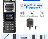 25 10W Walkie Talkie Tri Band Wireless Copy Frequency NOAA Type-C Long R... - $98.08