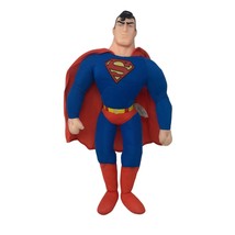 VTG Superman DC Comics 1998 Stuffed Plush Doll Toy  Animated Series 11&quot; - £22.20 GBP