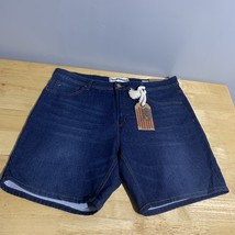 Tailor Vintage Connecticut Originals Men&#39;s Size 38W Blue  Shorts Stretch... - $493.30 MXN