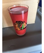 Chicago Blackhawks Stanley Cup Champion Sublimated Pint Glass  2013   se... - £32.68 GBP