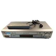 Sony Slv-N700 Hi Fi Stereo VHS VCR with Remote, Cables &amp; Hdmi Adapter - $166.59