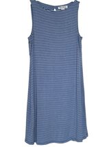 Tommy Bahama Cassia Striped Sheath Dress Womens Size Small Blue Tank Sle... - $20.44