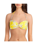 Gianni Bini  Yellow Bikini Top   Paradise Knot - Removable Spaghetti Straps - €11,19 EUR