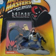 Batman The Animated Series BATMAN Lot Of 2 Die Cast Metal Figures Bubble dented - £18.12 GBP