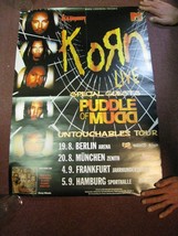 Korn Poster Puddle Of Mudd Untouchables German Tour - £140.65 GBP