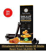 10 Pure Himalayan Shilajit Honey Sticks with Organic Honey, Naturally Sw... - €17,16 EUR