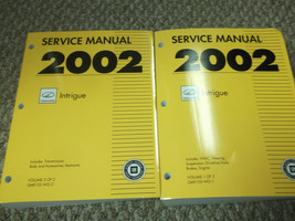 2002 Oldsmobile Intrigue Servizio Negozio Riparazione Officina Manuale Set - £117.37 GBP