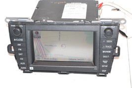 2010-2012 Toyota Prius AM FM CD Navigation Radio SAT Mp3 8612047390 - $387.99