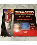 ResQLadder Emergency Rescue Ladder 15 Ft 2nd Floor Non Slip  1,000 Lbs Capacity - $29.88