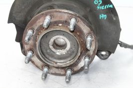 2001-2006 CHEVY SILVERADO GMC SIERRA FRONT LEFT 8 LUG KNUCKLE SPINDLE 4WD H0312 image 3