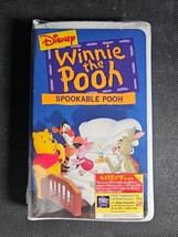 Winnie the Pooh HALLOWEEN Spookable Pooh VHS 1996 BRAND NEW Disney CLAMS... - £4.40 GBP