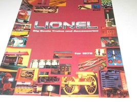 LIONEL TRAINS- 1978 MPC 0/027 SCALE CATALOG- NEW - H37 - $4.37