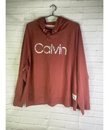Calvin Klein Performance Logo Long Sleeve Pullover Hoodie Womens Plus Si... - £21.79 GBP