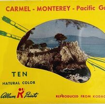 Carmel Monterey 1960s Kodachrome Natural Color Photo Prints Booklet E72 - $24.99