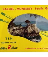 Carmel Monterey 1960s Kodachrome Natural Color Photo Prints Booklet E72 - $34.82 CAD