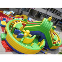 Factory Direct Supply Large Size Inflatable Climbing Obstacle Course for Adults  - £4,754.80 GBP