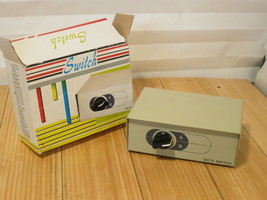 2-Way Port DB25 RS232 AB Manual Data Switch Box RS232 - $18.55
