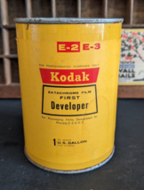 Vintage NOS KODAK Ektachrome Film First Developer E-2 E-3 Developing 1 Gallon - £23.55 GBP