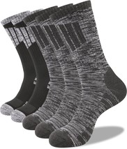 Men&#39;S Crew Outdoor Hiking Socks From Coovan Are Five Pairs Of Moisture-Wicking, - £36.07 GBP