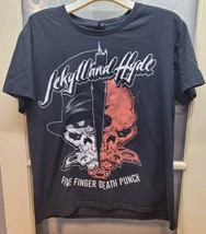 Five Finger Death Punch Jekyll &amp; Hyde XL T-Shirt Black~5~Rock\Metal - $9.89