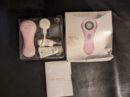 Clarisonic Mia Sonic Skin Cleansing System Pink Charger Cleanser NEW - £51.37 GBP