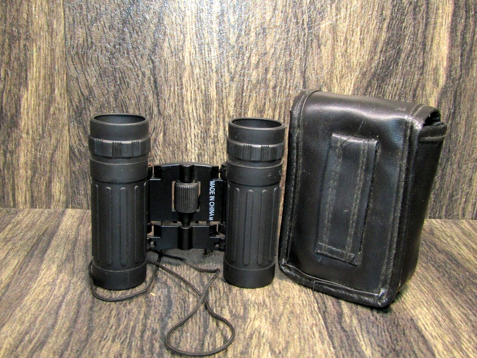 Sports Afield 8x21 Magnification 7.0 Field Binoculars Folding with Carrying Case - $19.79