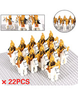 22pcs LOTR Mounted Army of the Elves Swords Infantry E Minifigure Sets - £21.27 GBP