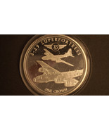 #C7 B-29 Superfortress One Crown Tristan Da Cunha 2016 Coin - $21.77