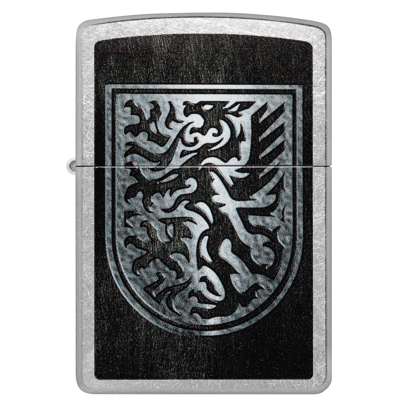 Zippo Lighter - Dragon Shield Street Chrome - 48730 - $24.56