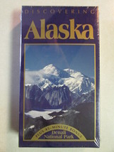 Discovering Alaska Plus 45 Min Bonus Denali National Park 1991 Vhs Ntsc New Oop - £3.10 GBP