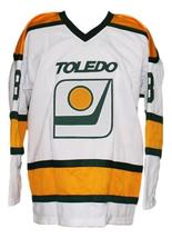 Any Name Number Toledo Goaldiggers Retro Hockey Jersey White Any Size image 4