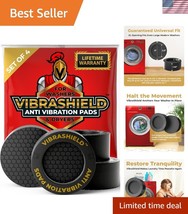 Anti-Vibration Washing Machine Pads with HexaGrip - 4 Heavy-Duty Mats - $1,681.19 MXN
