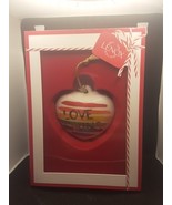 Lenox Love Wins Rainbow Pride Ornament LGBTQIA+ Christmas Ornament New I... - $22.00