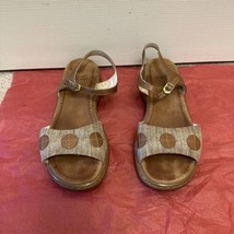 DANSKO TAN STRAP SANDAL SIZE 9 EU 40  - $20.54