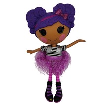 Lalaloopsy Doll Storm E. Sky 13&quot; Rocker Musican Doll Purple Hair Boots N... - £10.04 GBP