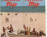 Florida Miracle Strip Brochure US98 Pensacola Ft Walton Beach Panama Cit... - $27.72
