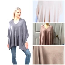 Simply Noelle bordeaux  pashmina cape grey, rose, sand, taupe, black - $586.30 MXN