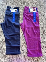 Lot of 2 32 Degrees Cool Soft Active Capri Crop Legging Pants  Sz Large NWT - £18.11 GBP