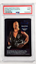 2000 WWF Raw Deal Premiere 123 Stone Cold Steve Austin PSA 9 POP 1 *None Higher* - £62.68 GBP
